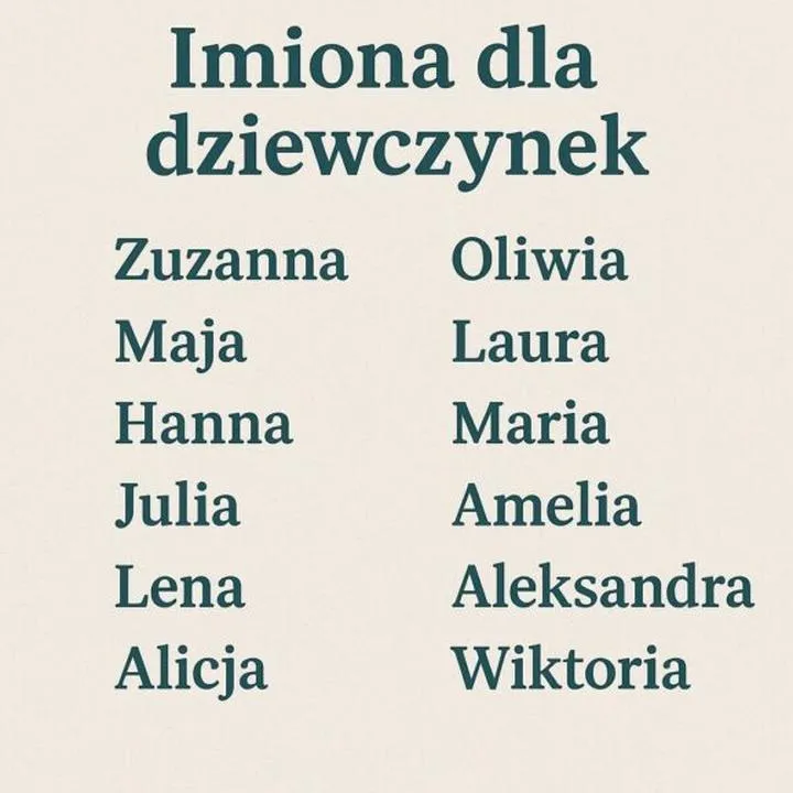 Naukowe znaczenie imion żeńskich w kontekście kulturowym i społecznym