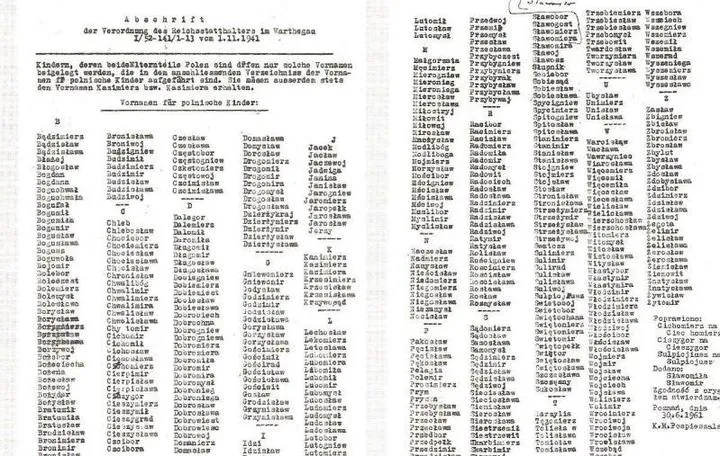 Polskie imiona w języku japońskim